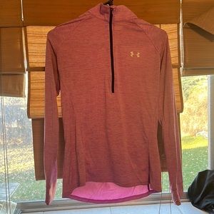 under armor pink work out jacket